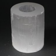 Selenitový Svícen - Válec - 10 cm