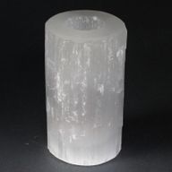 Selenitový Svícen - Válec - 15 cm