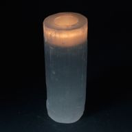 Selenitový Svícen - Válec - 20 cm