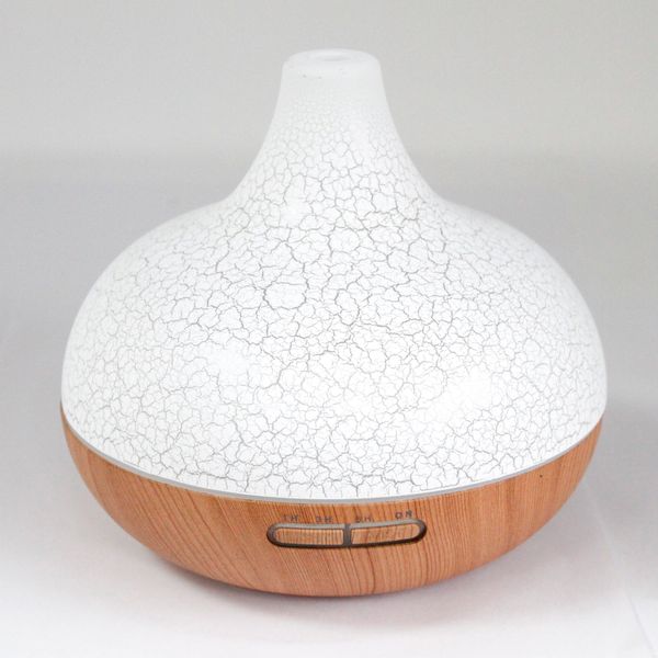 Aroma Difuzér Santorini - Popraskaný Efekt - USB kabel - Měnící se Barvy - Časovač