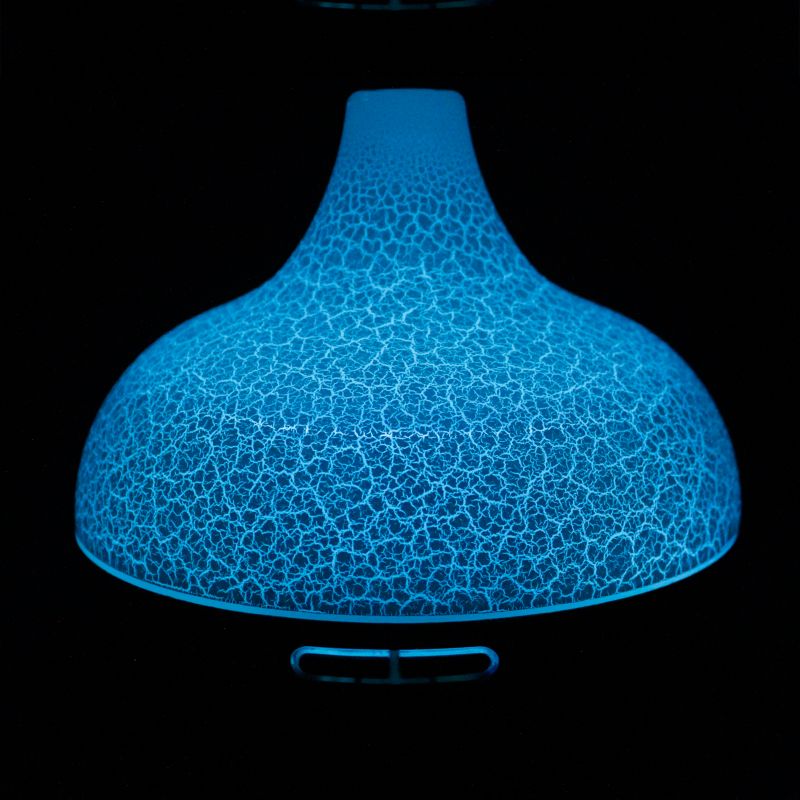 Aroma Difuzér Santorini - Popraskaný Efekt - USB kabel - Měnící se Barvy - Časovač