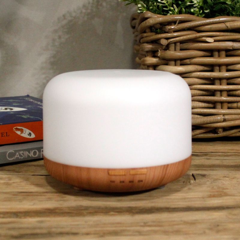 Aroma Difuzér Aarhus - Klasický - USB kabel - Měnící se Barvy - Časovač