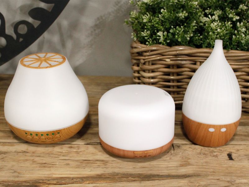 Aroma Difuzér Aarhus - Klasický - USB kabel - Měnící se Barvy - Časovač