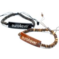 Kokosové Náramky se Sloganem - Euro4Ever