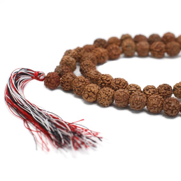 108 Rudraksha Mala - Přírodní