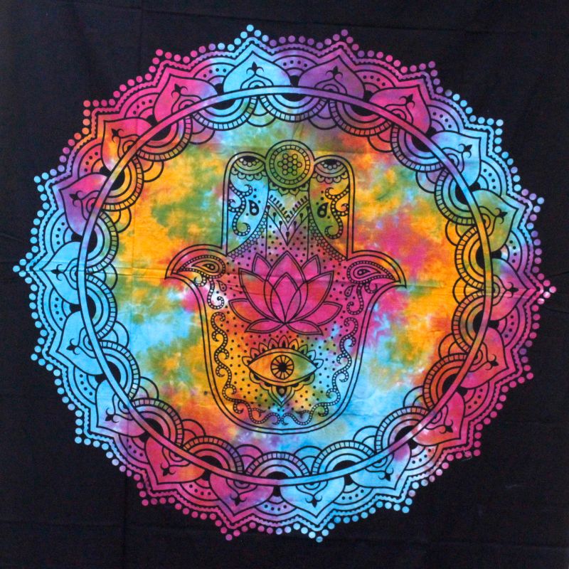 Bavlněný Přehoz na Postel (Malý) - Hamsa