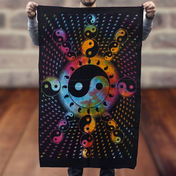 Bavlněné Nástěnné Závěsy - Ying Yang