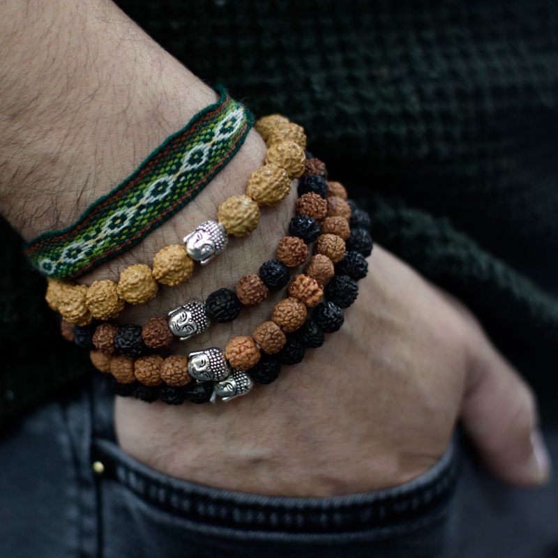 Mix - Rudraksha Buddha Náramky