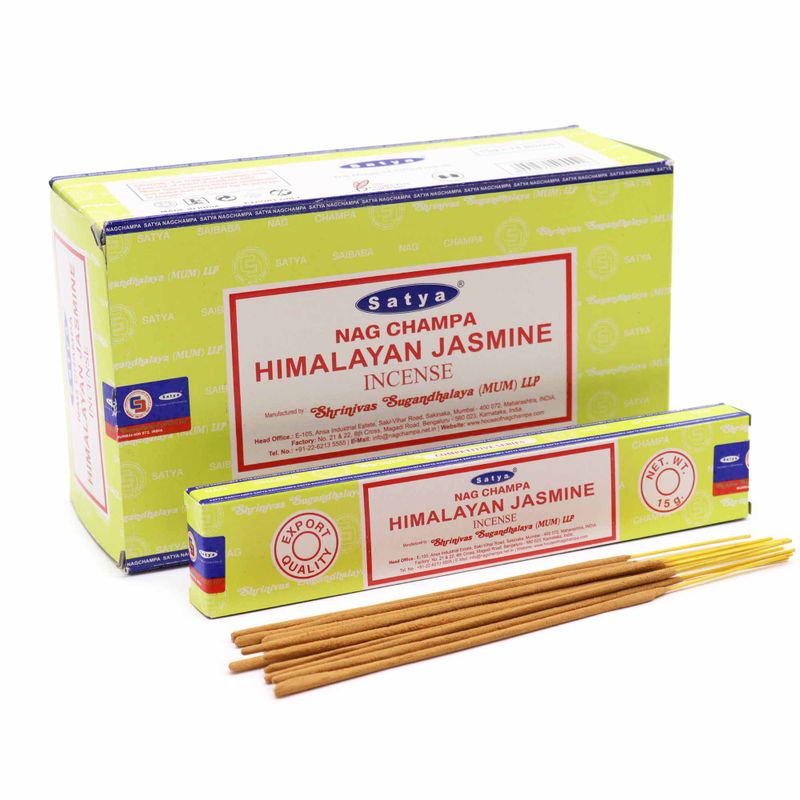 Vonné Tyčinky Satya - 15g - Himalájský Jasmín