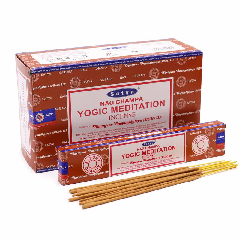 Vonné Tyčinky Satya - 15g - Yogínská Meditace
