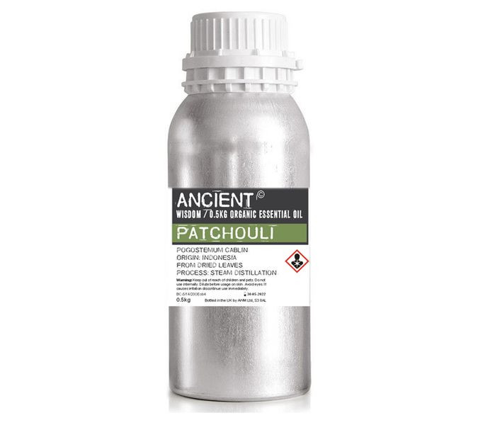 Patchouli Organický Esenciální Olej 0.5kg