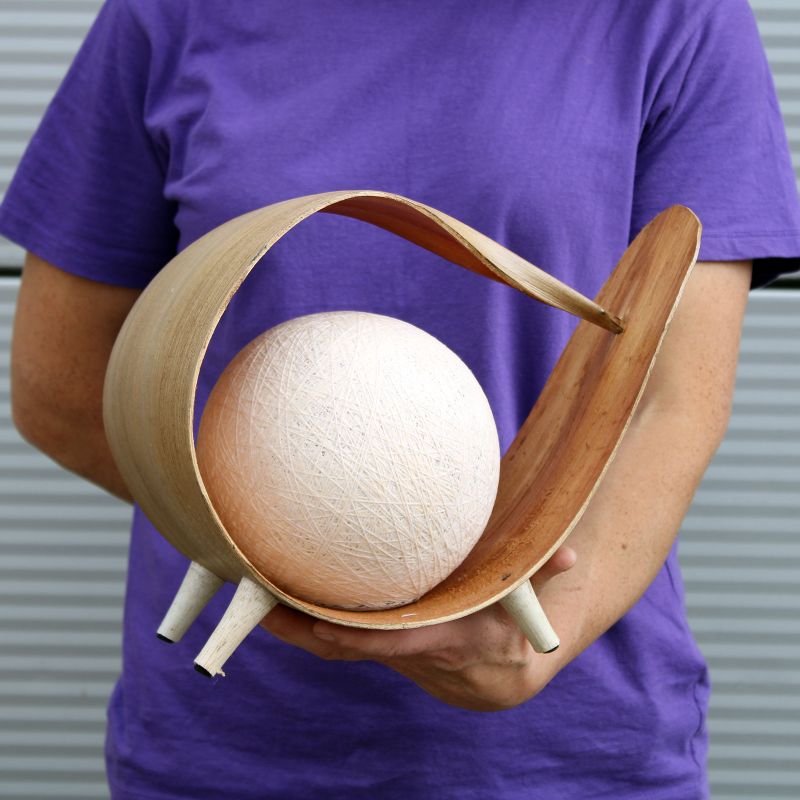 Přírodní Kokosová Lampa - Přírodní Slučka