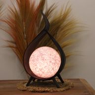 Přírodní Kokosová Lampa - Čokoládová