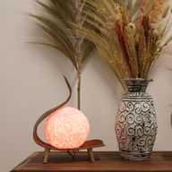 Přírodní Kokosová Lampa - Čokoládový Twist