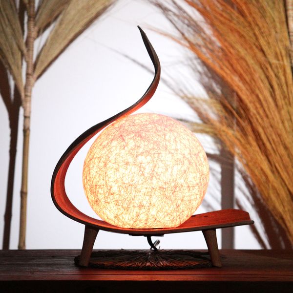 Přírodní Kokosová Lampa - Čokoládový Twist