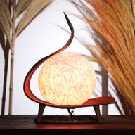 Přírodní Kokosová Lampa - Čokoládový Twist