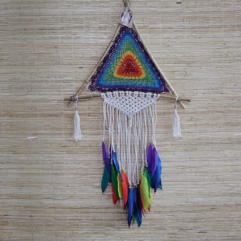 Lapač Snů Bali - Velká Barevná Pyramida