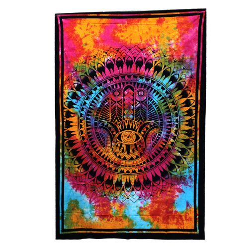 Bavlněný Přehoz na Postel (Malý) - Hamsa