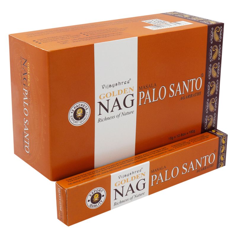 15g Vonné Tyčinky Zlaté Nag - Palo Santo