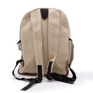 Velký Konopný Batoh - Rovné Linie a Zip