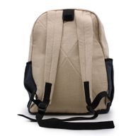 Velký Konopný Batoh - Rovné Linie a Zip