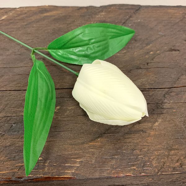 Mýdlové Květy - Střední Tulipán - Krémový