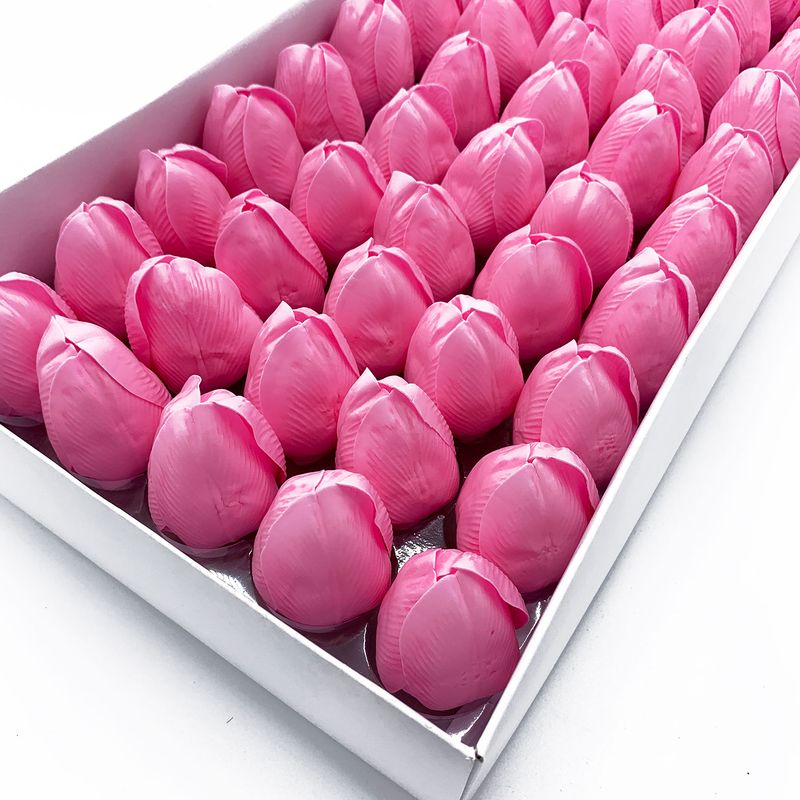 Mýdlové Květy - Střední Tulipán - Růžový