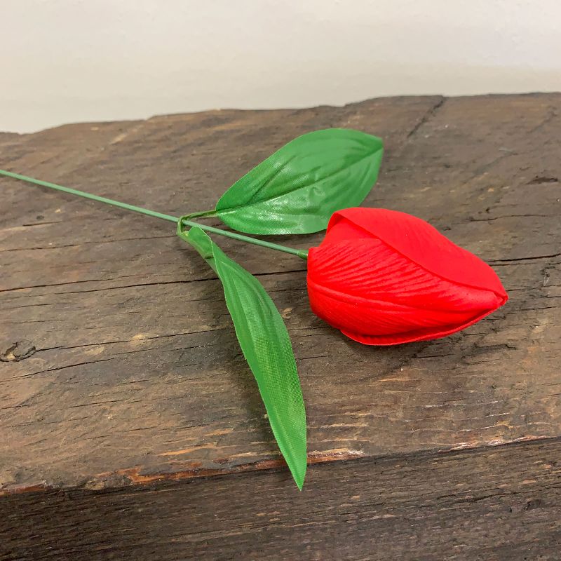 Mýdlové Květy - Střední Tulipán - Červený