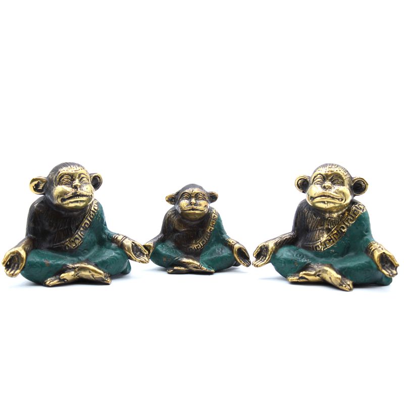 Set 3 - Rodina Yoga Opic - Různé Velikosti