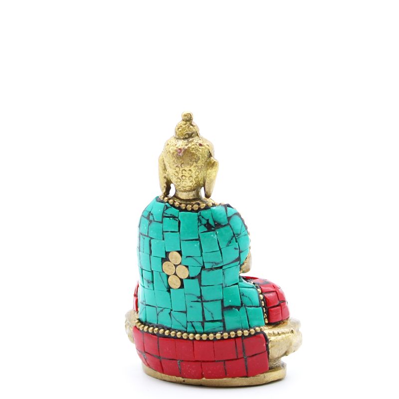 Mosazná Soška Buddhy - Žehnání - 7.5cm