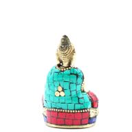 Mosazná Soška Buddhy - Semknuté Ruce - 7.5 cm