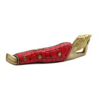 Mosazná Soška Buddhy - Ležící - 10cm