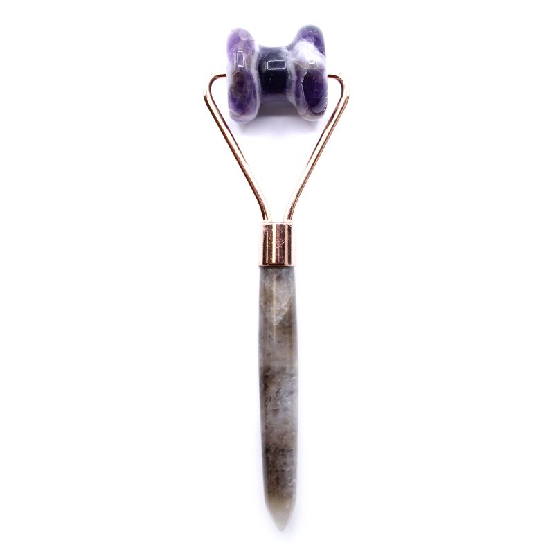 Váleček na Čelist ze Vzácných Kamenů - Amethyst