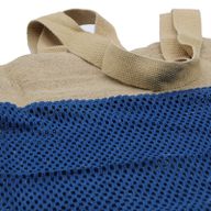 Taška z Přírodní Měkké Juty a Bavlny - Denim