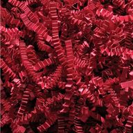 ZigZag DeLux Skartovaná Papírová Střiž - Červená (1KG)