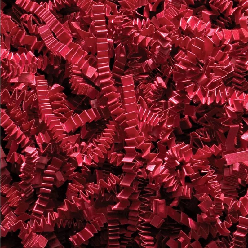ZigZag DeLux Skartovaná Papírová Střiž - Červená (1KG)