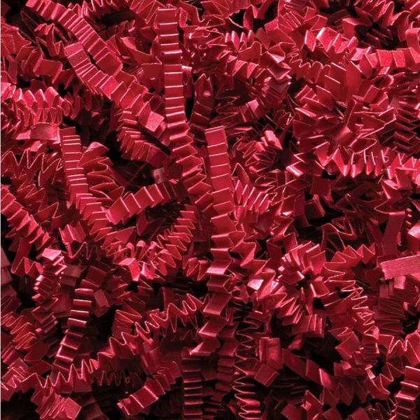 ZigZag DeLux Skartovaná Papírová Střiž - Červená (1KG)