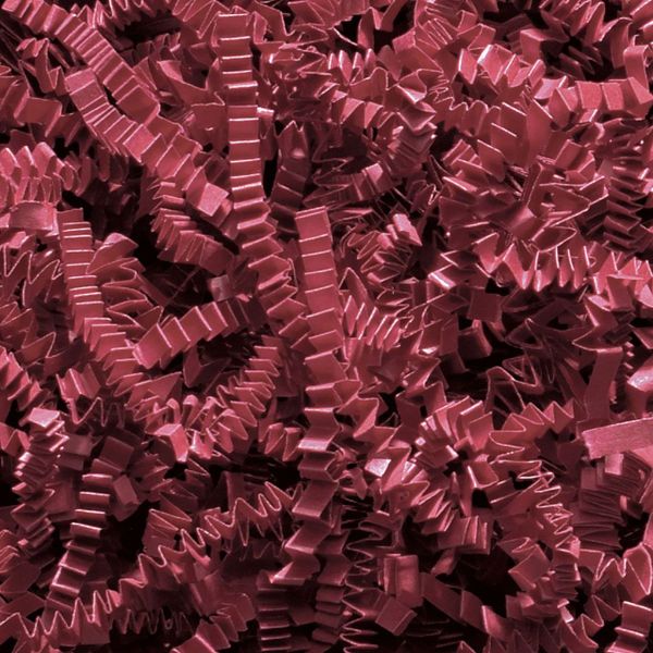 ZigZag DeLux Skartovaná Papírová Střiž - Burgundy (1KG)