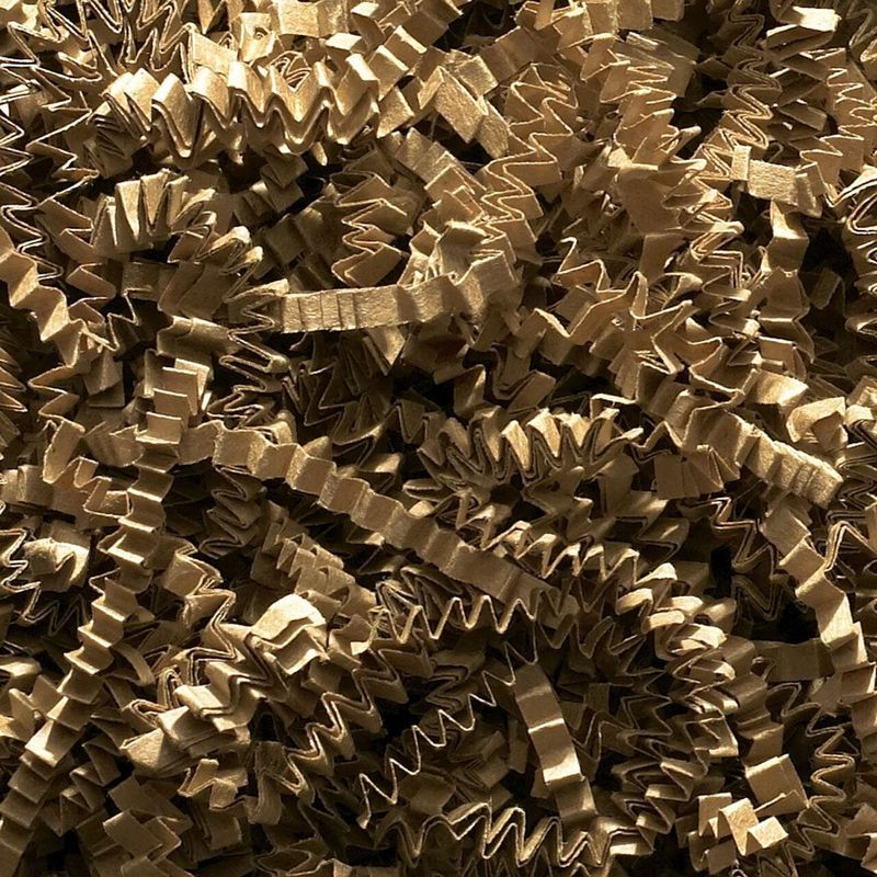ZigZag DeLux Skartovaná Papírová Střiž - Kraft  (1KG)