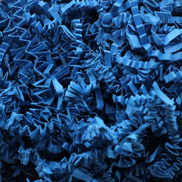 ZigZag DeLux Skartovaná Papírová Střiž - Modrá (1KG)