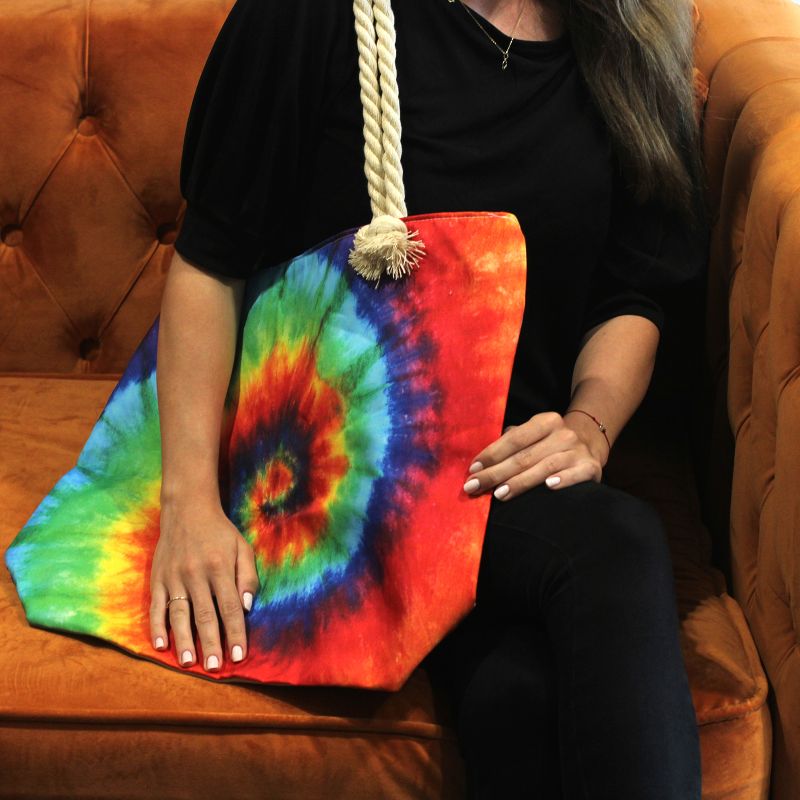 Psychedelic Nákupní Taška - Vibrace Přírody