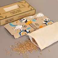 Levandulovo-Pšeničký Terapeutický Polštářek na Oči - Ospalá Panda