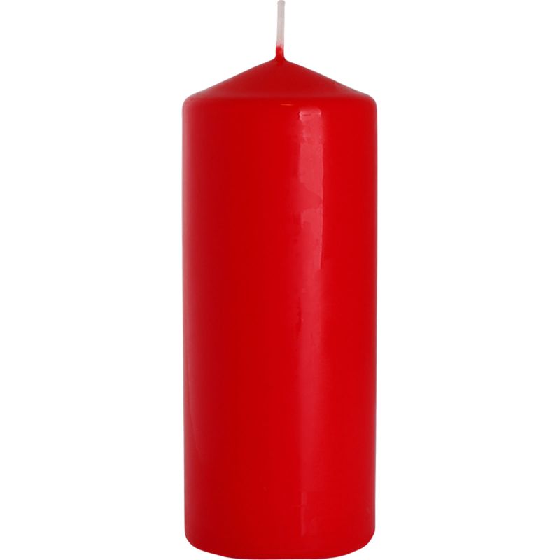 Sloupová Svíčka 60x150mm - Červená