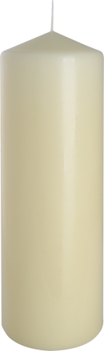Sloupová Svíčka 80x250mm - Ivory