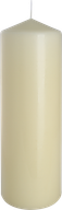 Sloupová Svíčka 80x250mm - Ivory