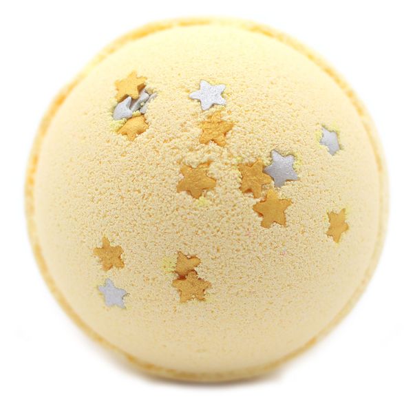Koupelová bomba ve tvaru vánoční hvězdy - marcipán