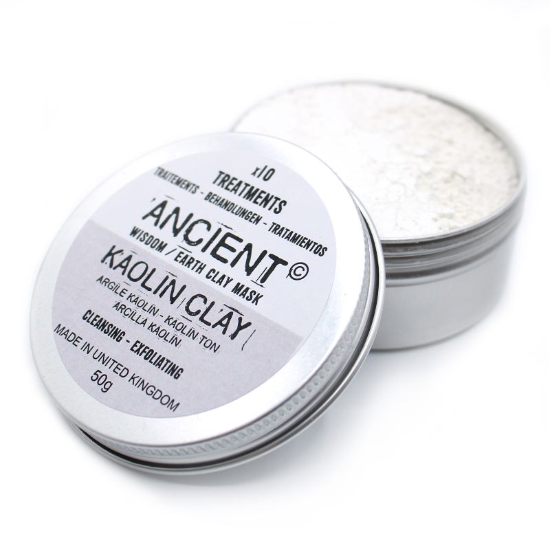 Kaolin Pleťová Maska - Jíl 50g
