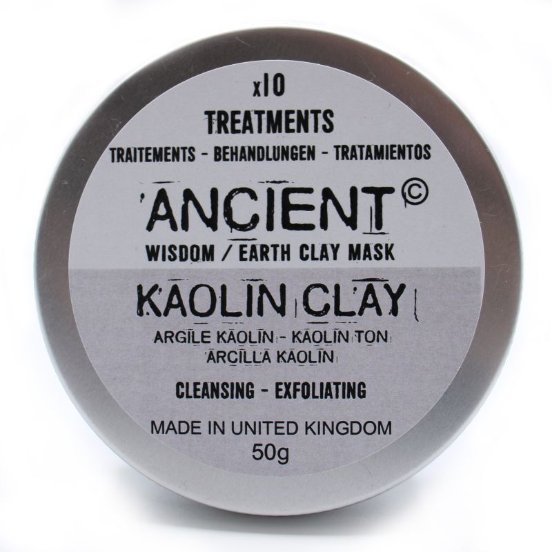 Kaolin Pleťová Maska - Jíl 50g