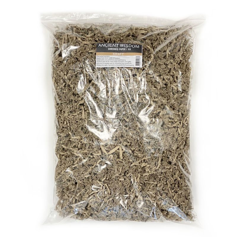 ZigZag DeLux Skartovaná Papírová Střiž - Kraft  (1KG)