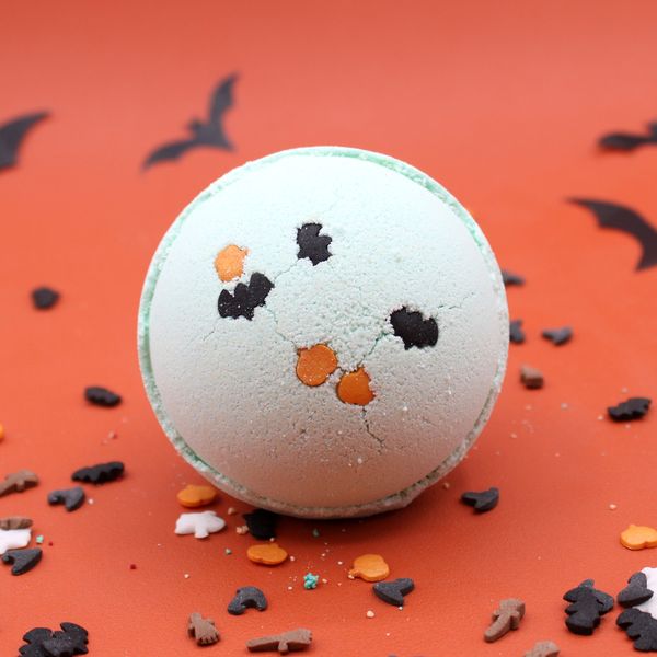 Halloween Šumivé Bomby Do Koupele - Kokos a Limetka